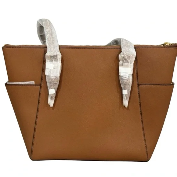 NWT🤩 MICHEAL KORS Marilyn Medium Saffiano Leather Tote Bag - Picture 3 of 7